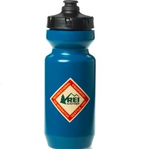 Co-op Cycles Purist Water Bottle,22 fl. oz, Red Diamond/Tide.